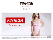 Tablet Screenshot of flyhighstore.pl